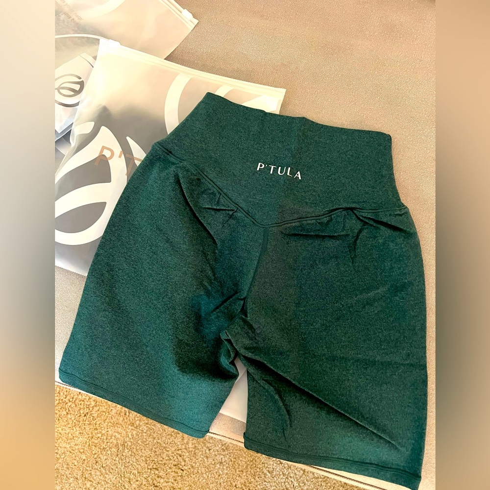 P’Tula bare pro shorts 6” sea green barepro